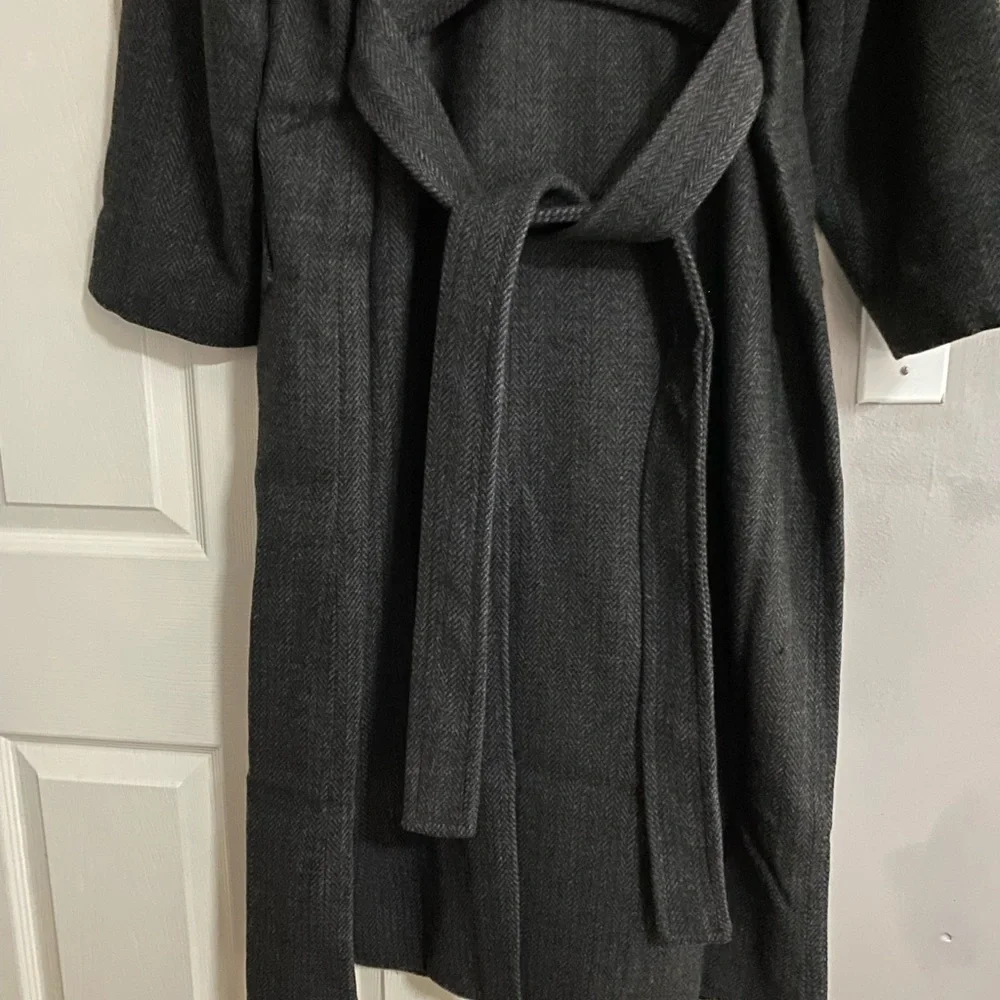 The Drop womens Jessy Elongated Overcoat size Large - Picture 4 of 15